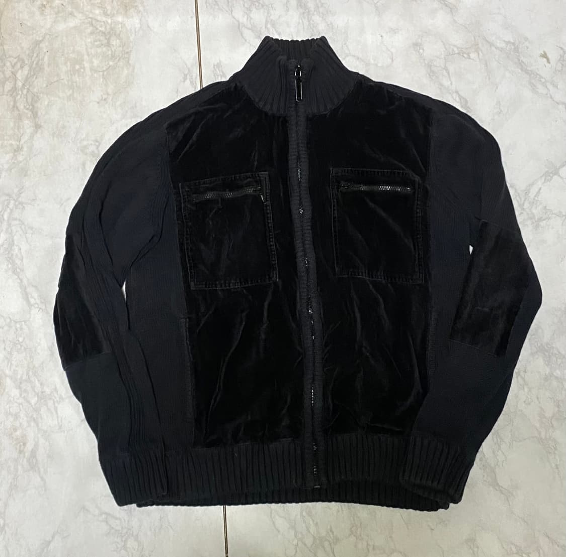 CK 캘빈클라인 빈티지 골덴 니트집업 100 ~ 105 상품이미지1