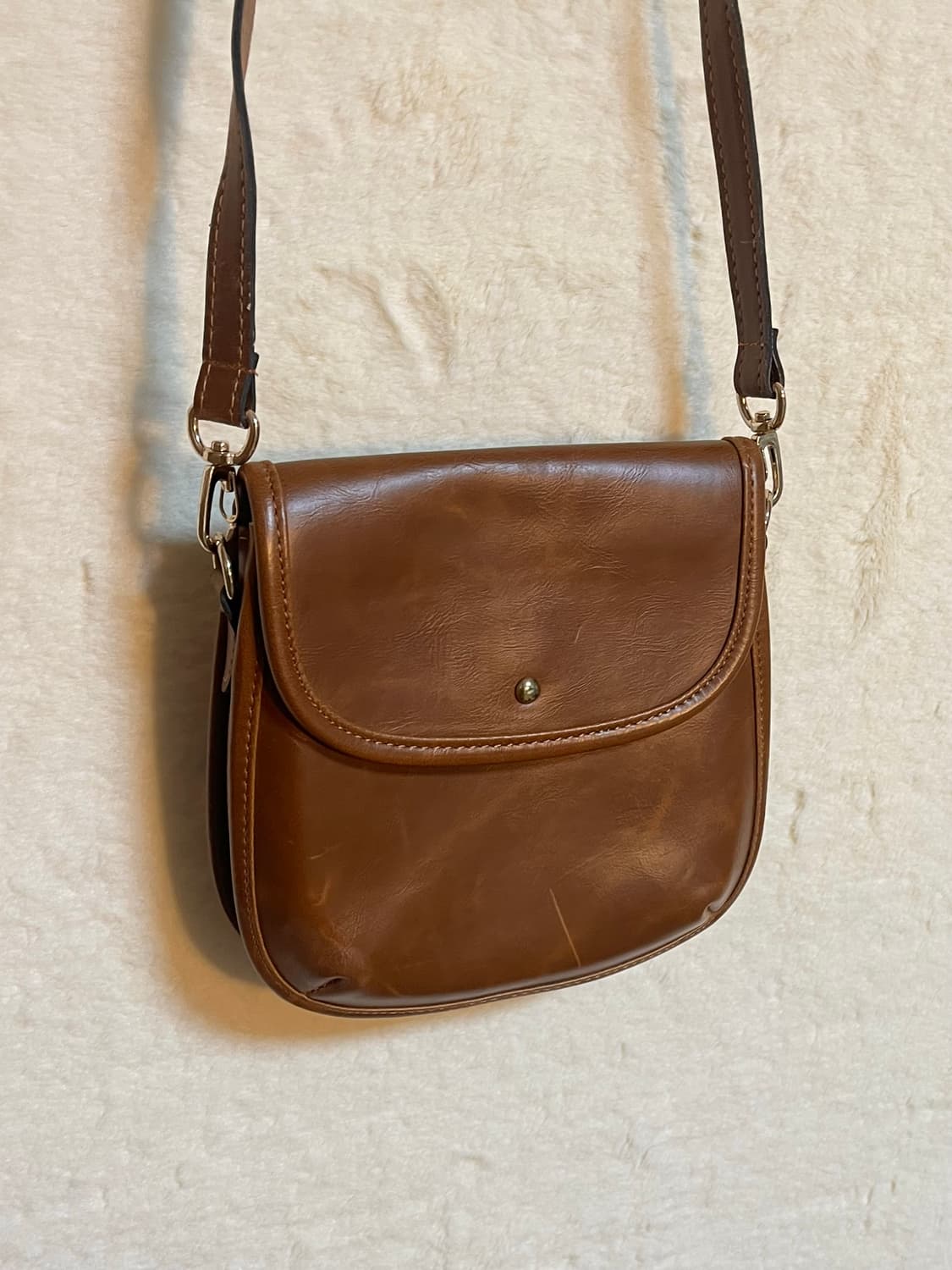 빈티지 모리걸 가죽 크로스백 상품이미지2