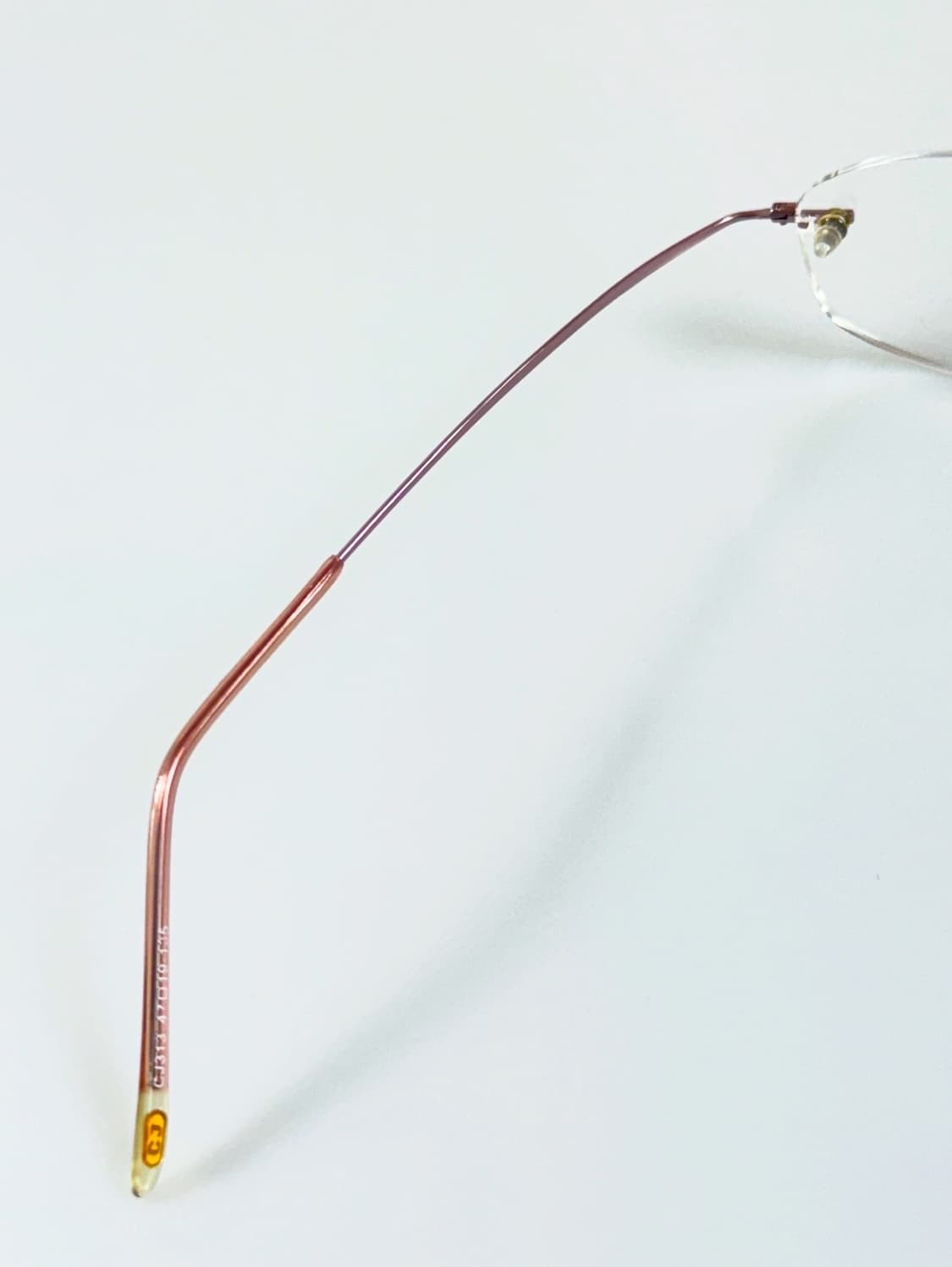 90s TITANIUM OPTICAL 무테 스퀘어 빈티지 안경 상품이미지7