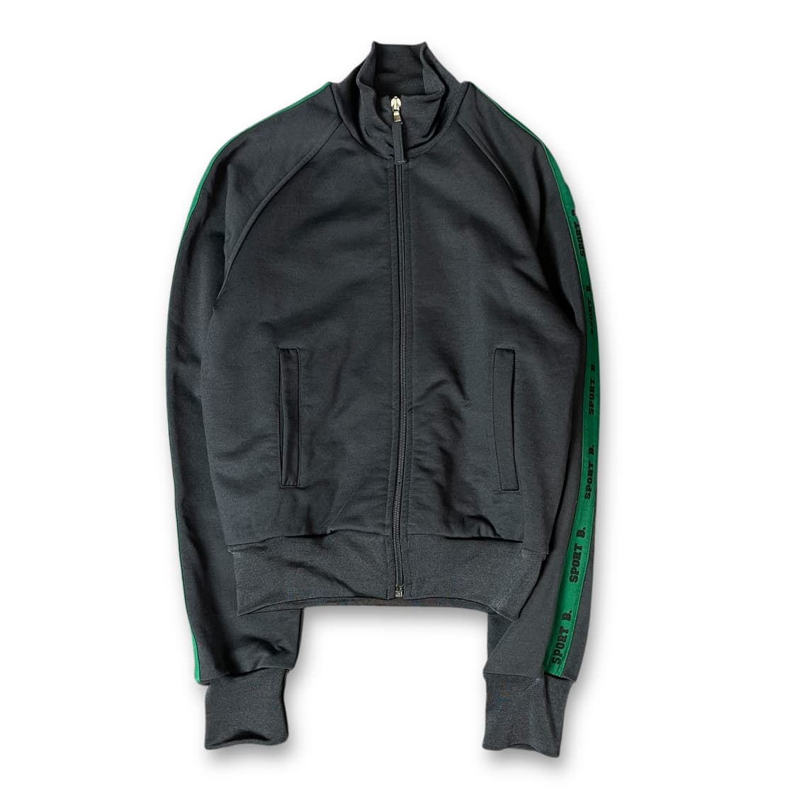 JPN 그레이 그린 트랙탑 져지 M 상품이미지1