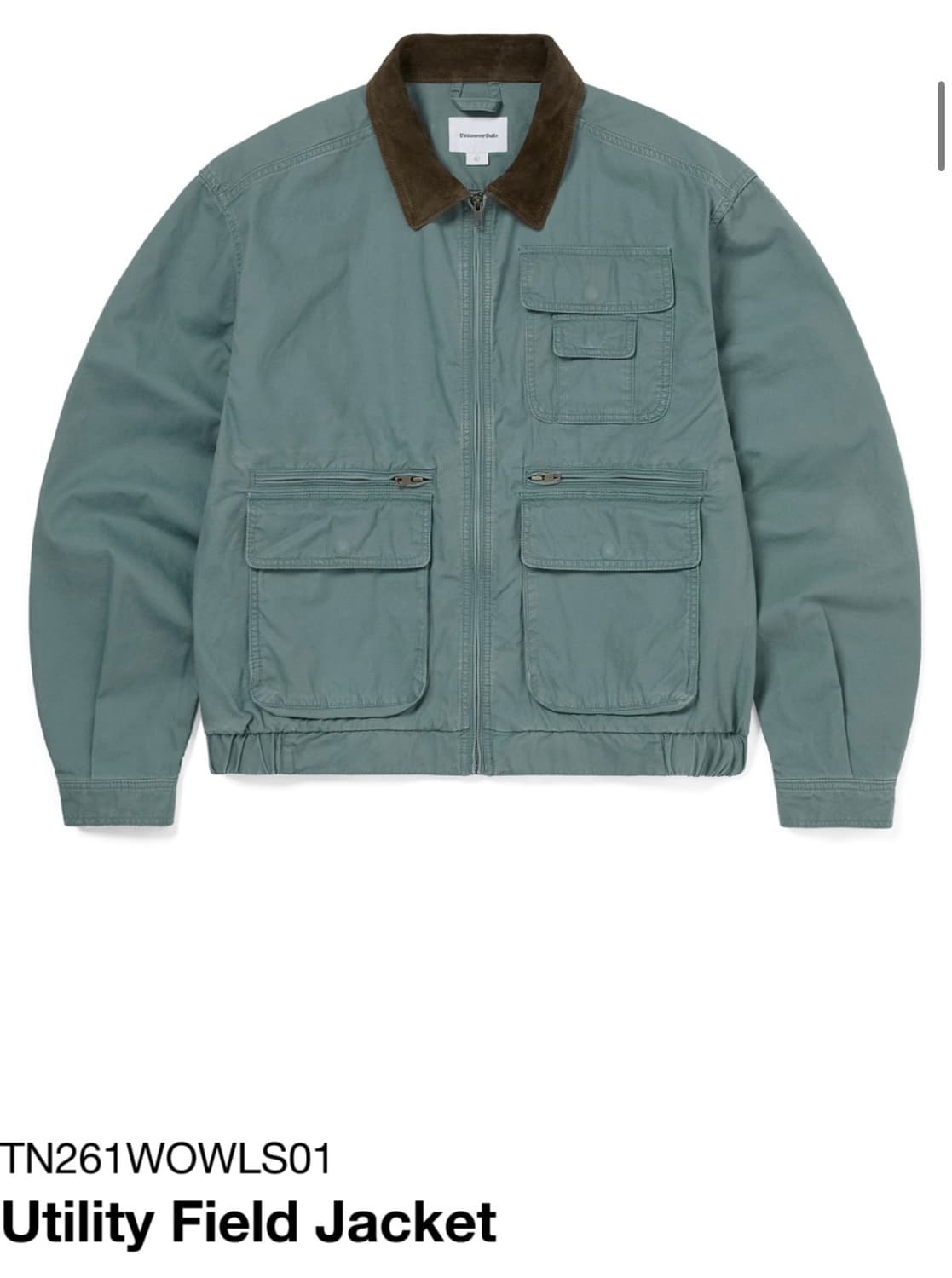 디스이즈네버댓 유틸리티 필드 자켓 그린 상품이미지3