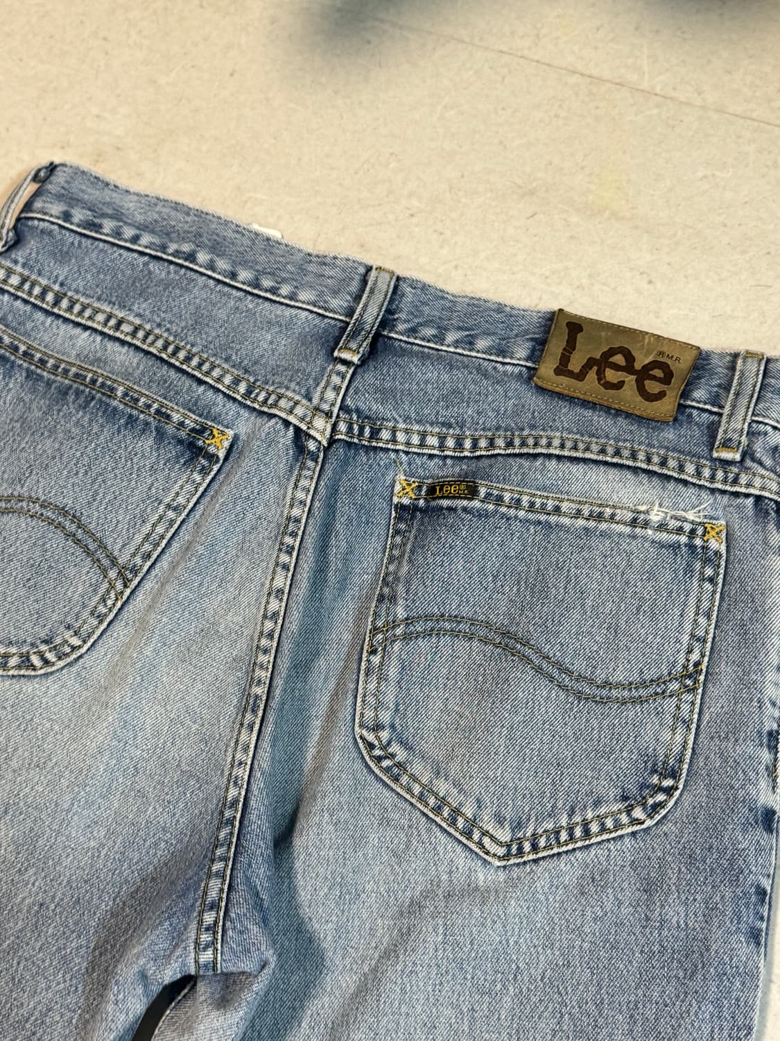Lee 리 라이더스 제팬 클래식 워싱 밑위 넓음 빈티지 데님 팬츠 32 상품이미지4