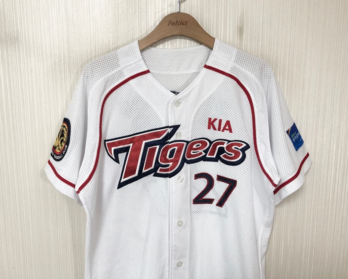 KBO 비젼코리아 기아타이거즈 올드 홈유니폼/져지 100 #27 김태양 상품이미지2