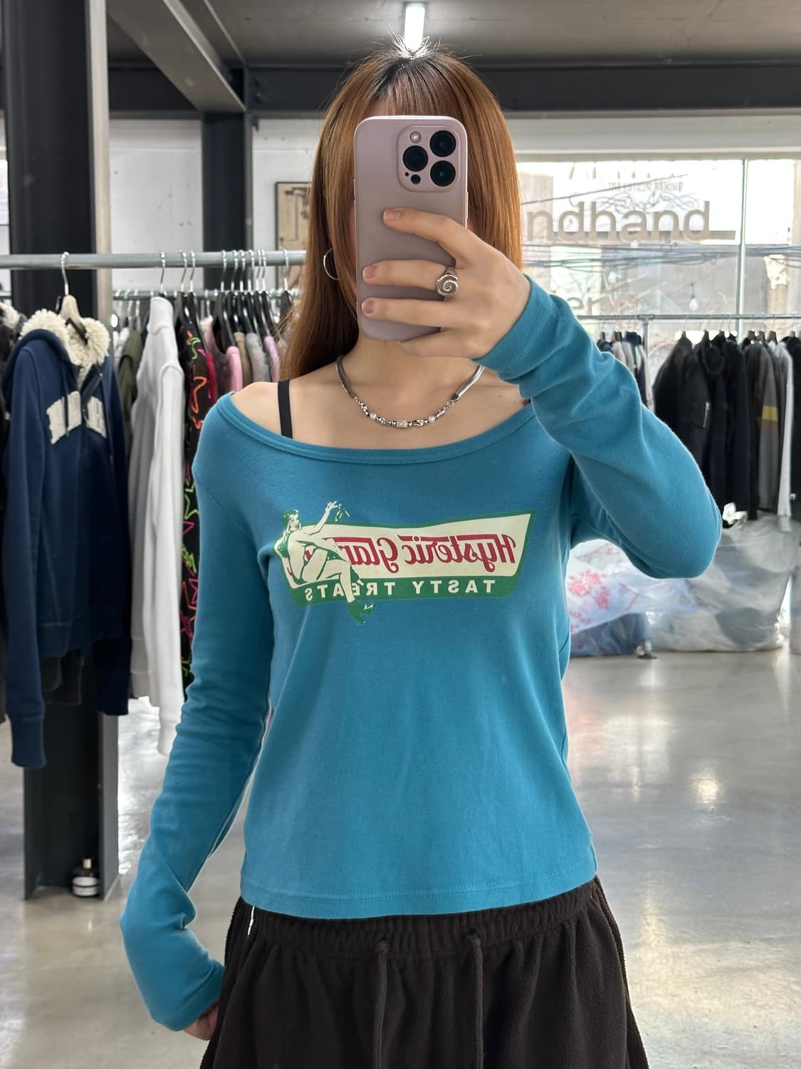 히스테릭글래머 Dizzy&Milky 롱슬리브긴팔티 상품이미지3