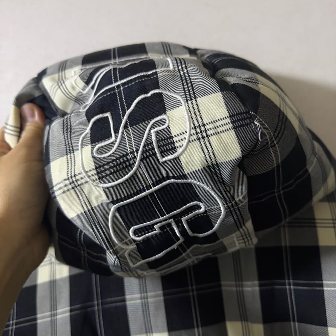 MSGM 남성 체크패턴 다운패딩점퍼 52(남성 105정도) 상품이미지4