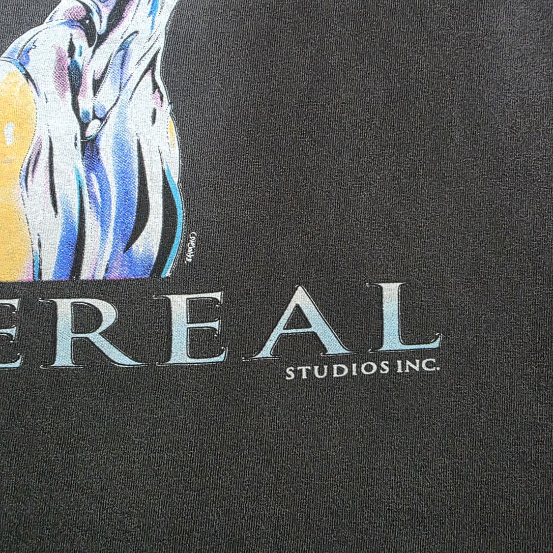 [XL] 공각기동대 부틀렉 이더리얼 스튜디오 페이드 블랙 티셔츠 상품이미지3