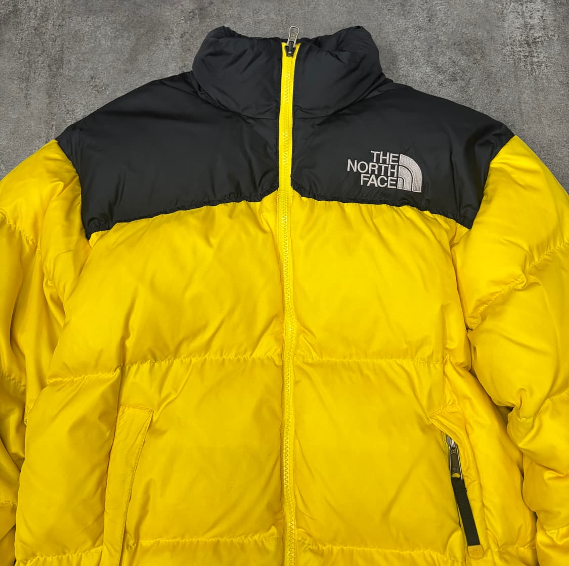 노스페이스 700 구형 눕시 옐로우  구스 패딩 자켓 상품이미지4