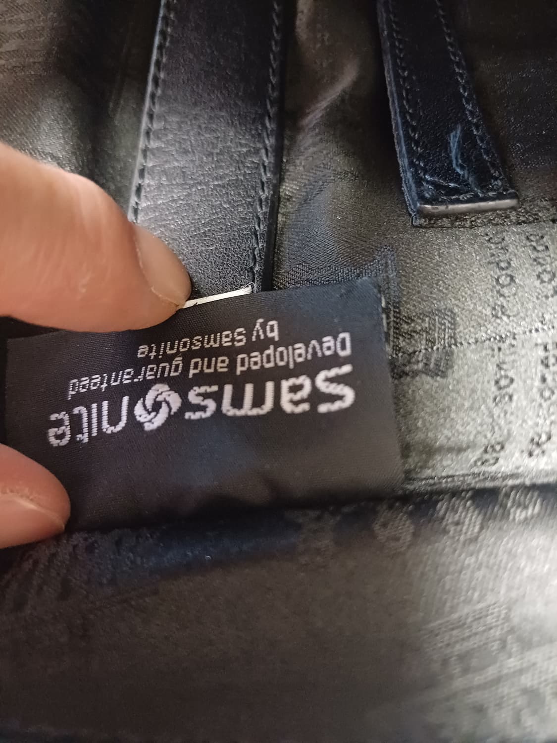 [희귀/가죽] 샘소나이트 제이몬(Jamon) 풀그레인 레더 백팩 상품이미지7