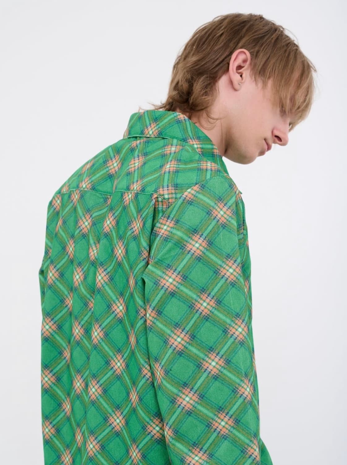 ERL 체크 패턴 셔츠 상품이미지5