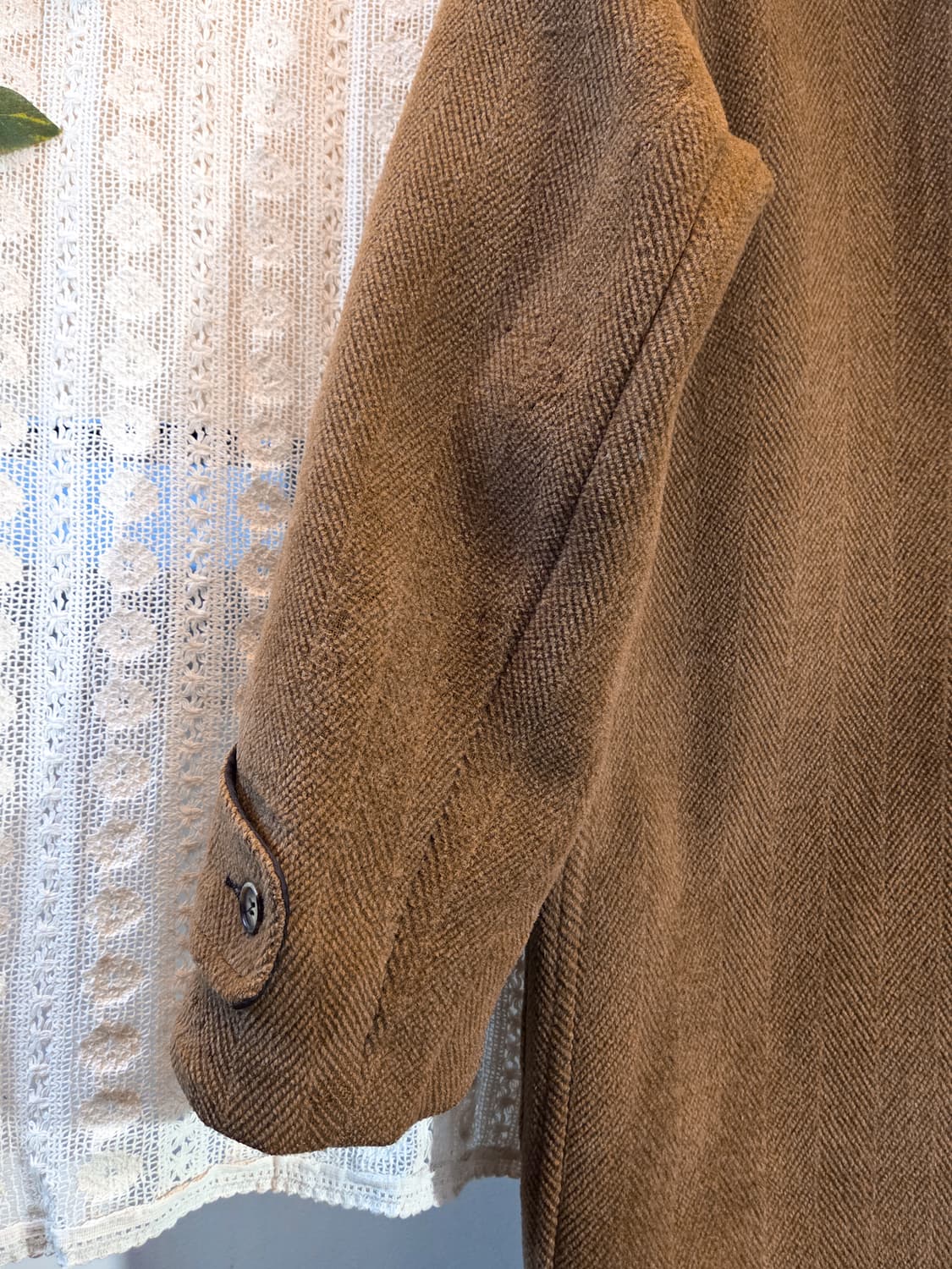 카멜 울 떡볶이 코트 상품이미지9