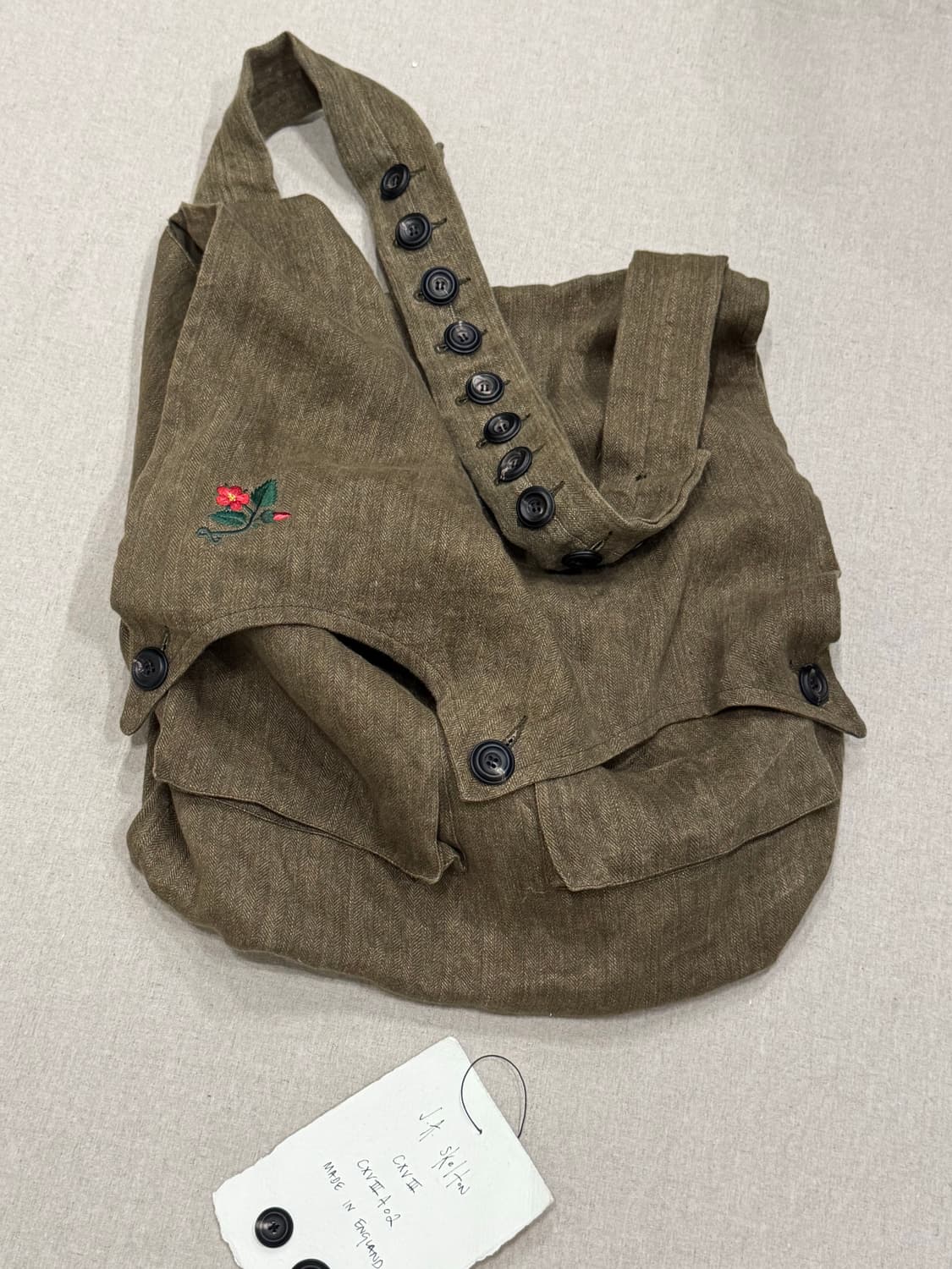 존 알렉산더 스켈튼 cxviii (25aw) 린넨 백 상품이미지1