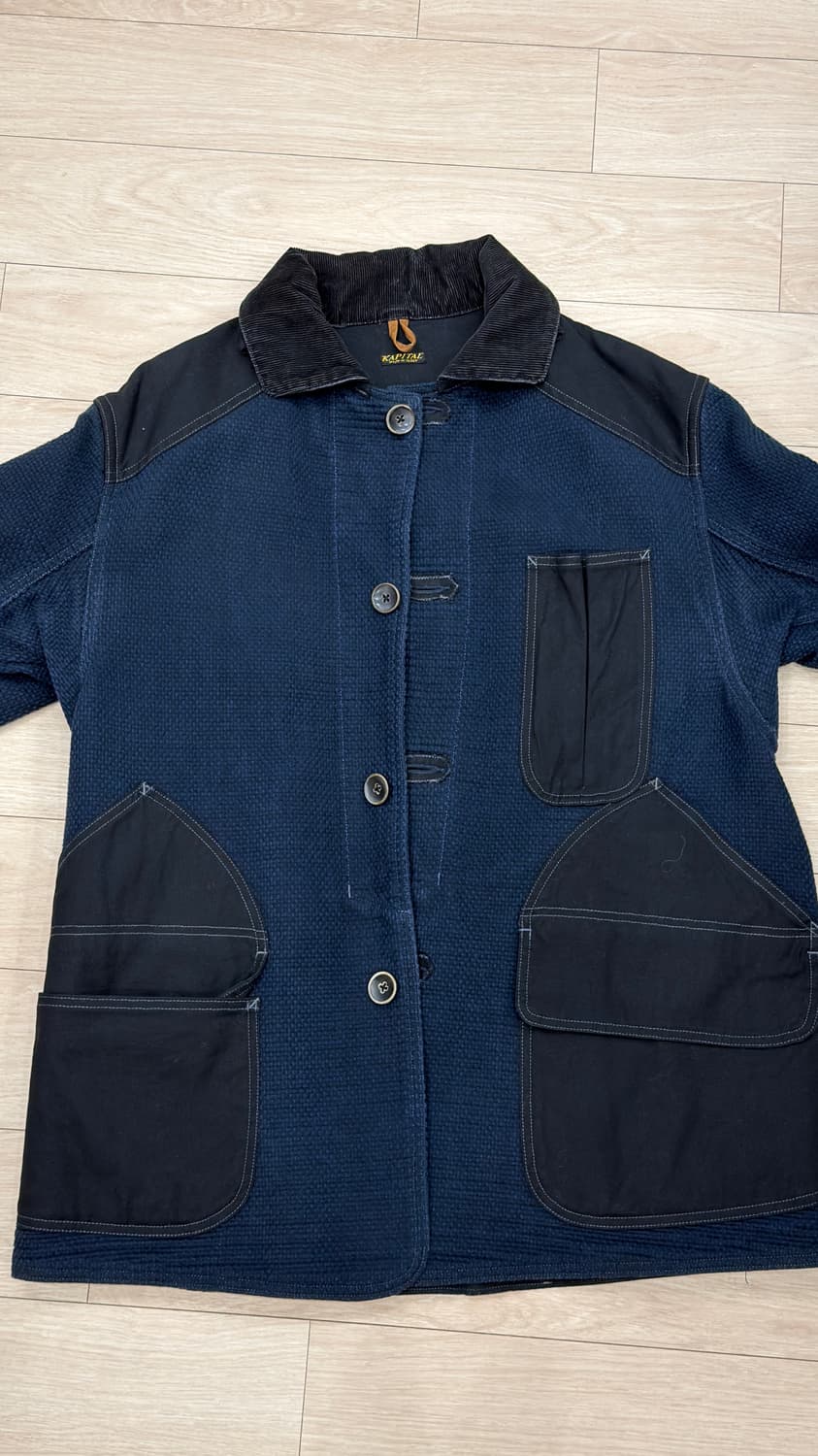 빈티지 캐피탈 코듀로이 워크자켓 네이비 상품이미지1