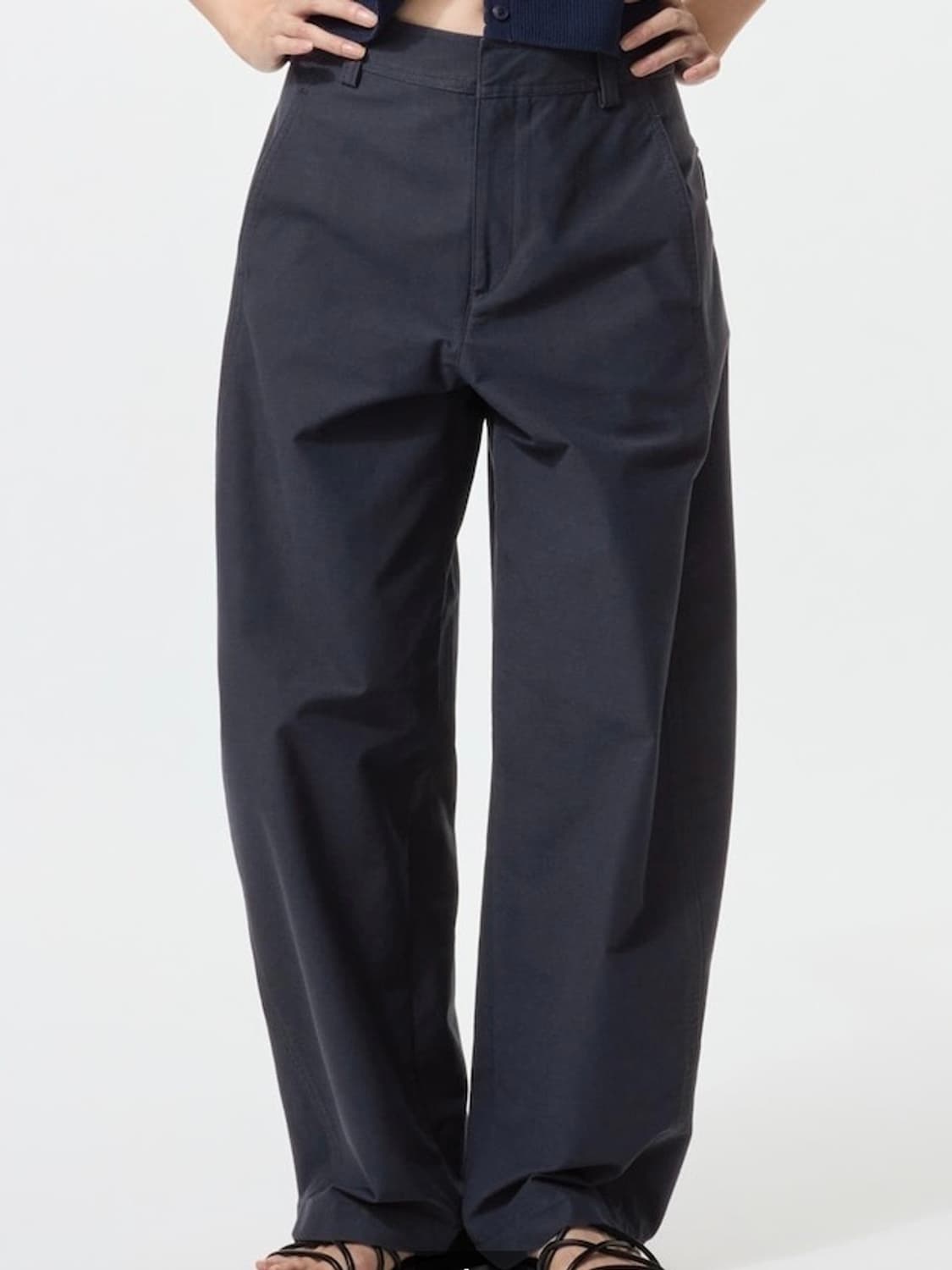 저지베럴레그 팬츠 네이비 M 상품이미지1