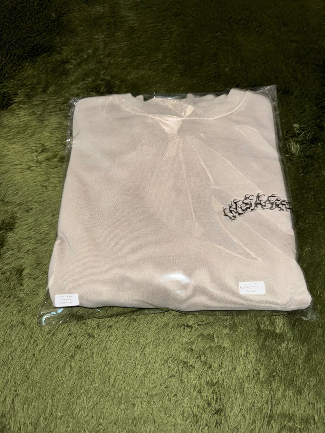 [2] 인세인 개러지 엠브로이더리 릴렉스 핏 워시드 스웻셔츠 상품이미지10