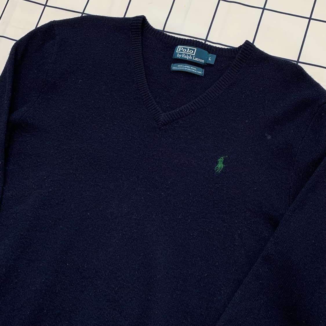 폴로 랄프로렌 브이넥 니트 상품이미지4