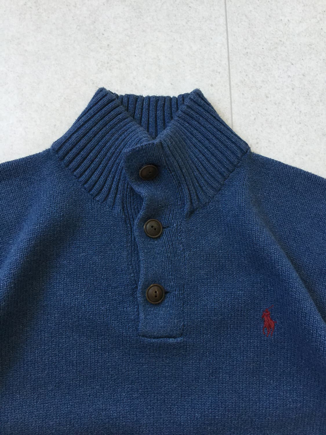 (WOMAN) 폴로랄프로렌 버튼넥 니트 L 상품이미지2