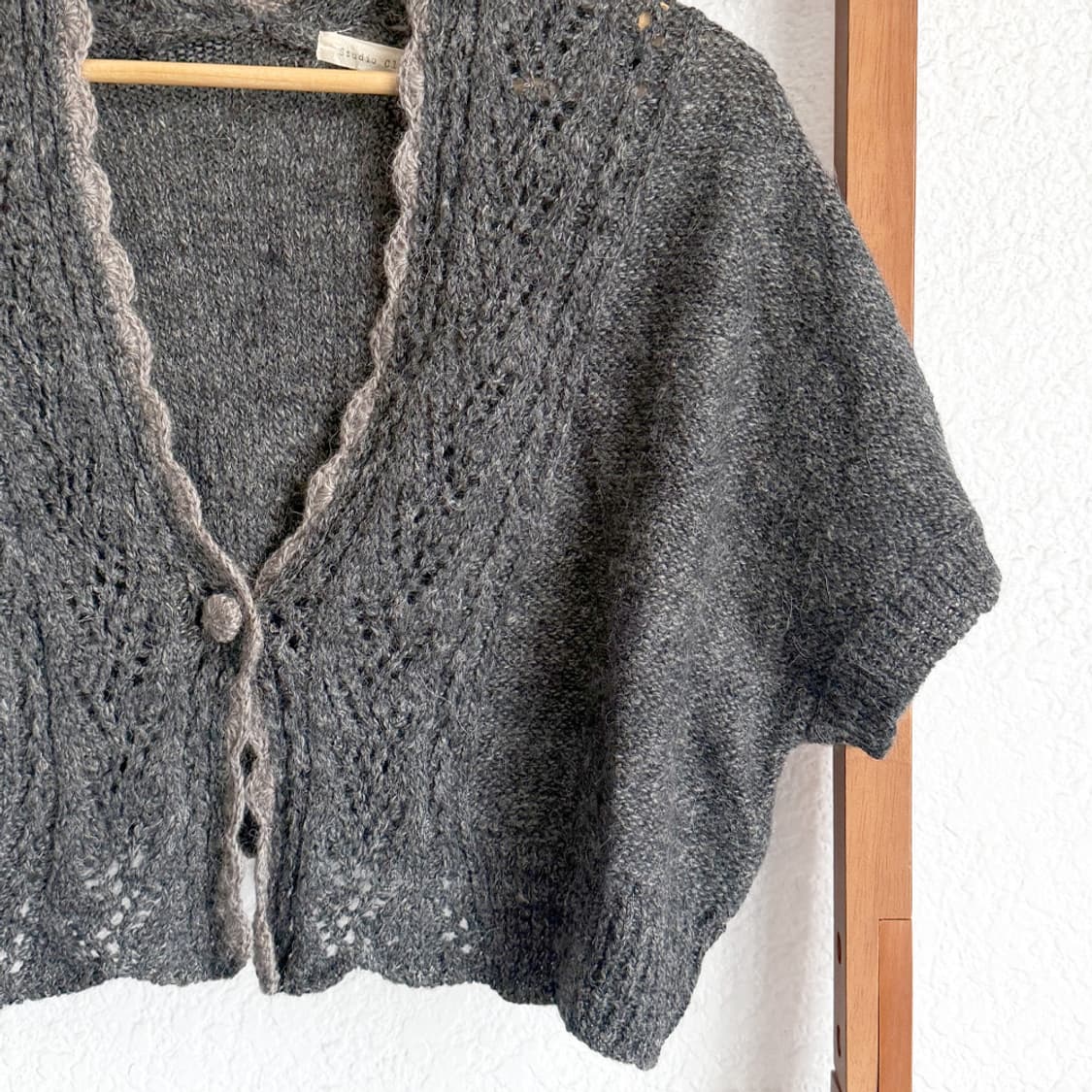 안개숲 레이스 니트 가디건 상품이미지5