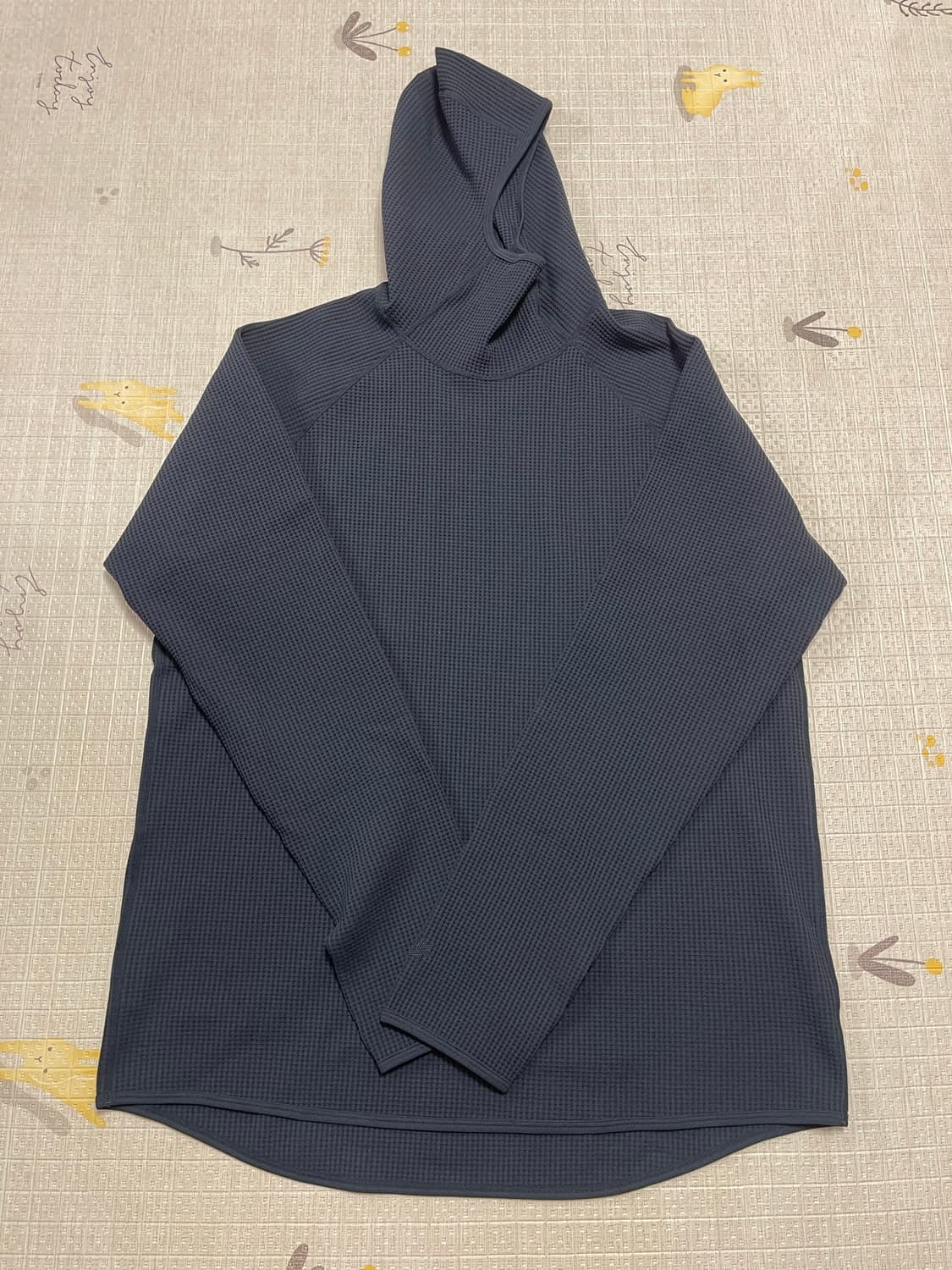골드윈 와플 후드 블랙 5 XL 상품이미지7