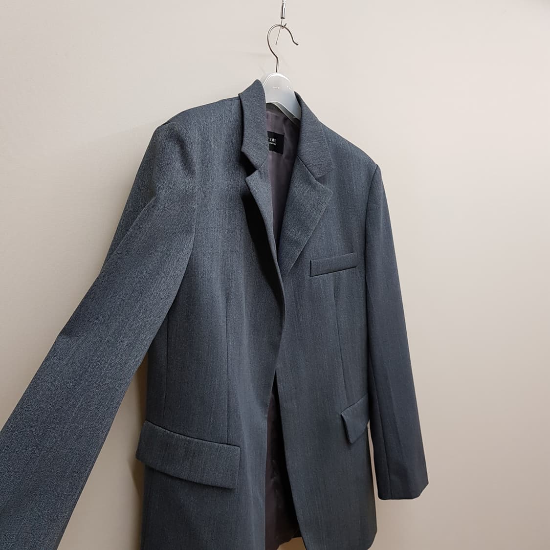 한섬 타임 테일러드 울 블레이저 자켓 82-94-160사이즈 상품이미지3