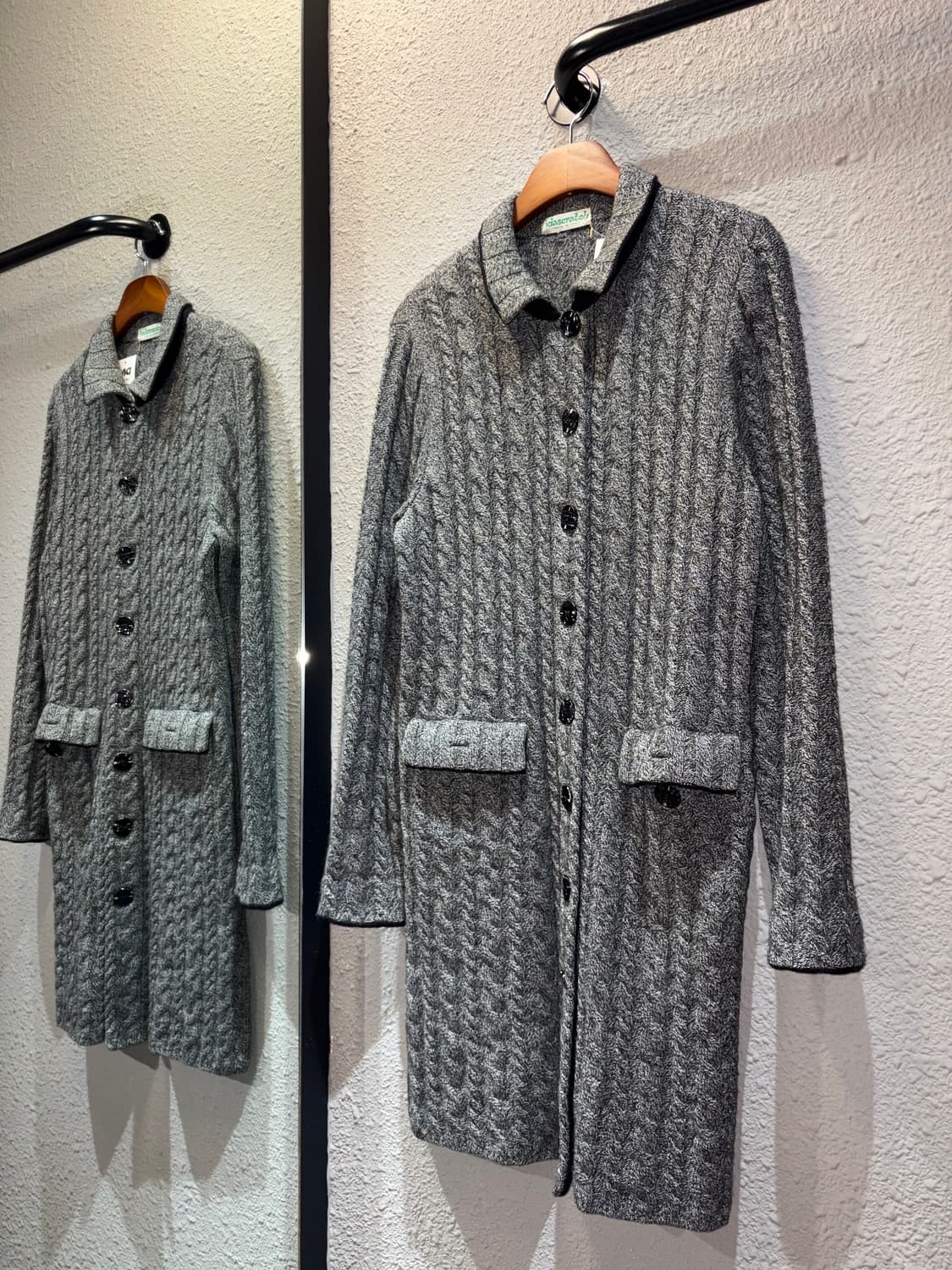 빈티지 케이블 롱 가디건 상품이미지5