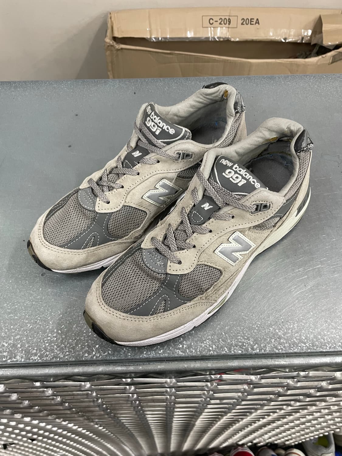 뉴발란스 991 그레이 eu38 상품이미지2