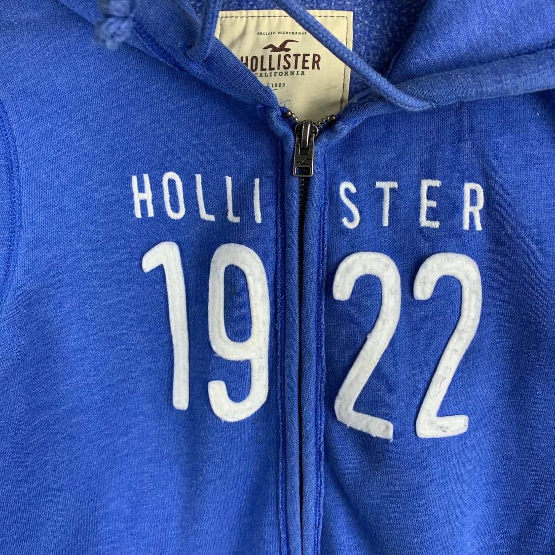 홀리스터 y2k 와투케 블루 후드집업 상품이미지4