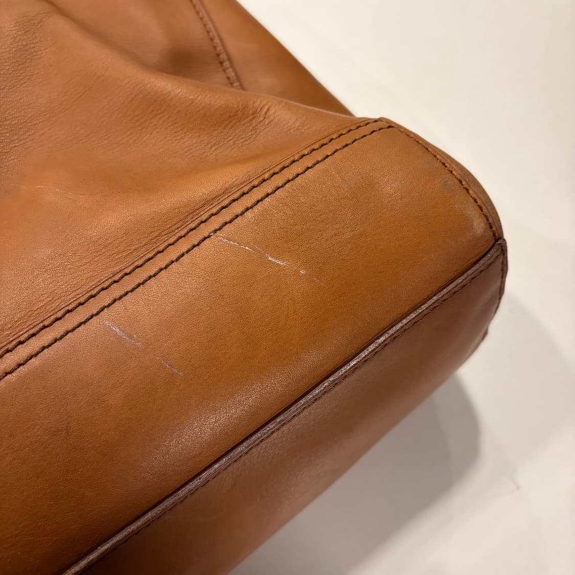 폴로랄프로렌 브라운 레더 숄더 토트백 가방 상품이미지5