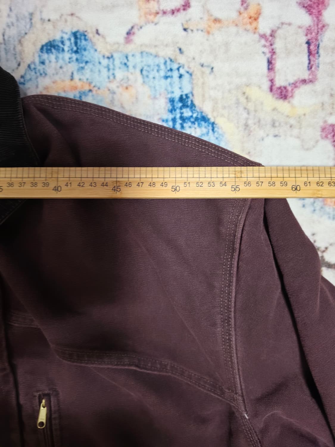 칼하트 C10BRG 버건디 초어코트 상품이미지4