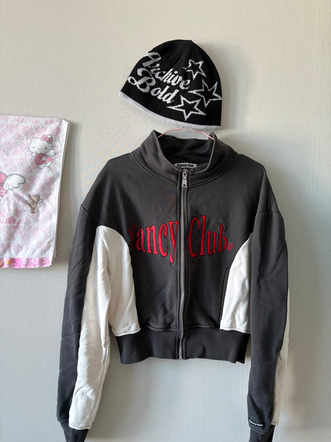 배색 집업, 939비니 세트 상품이미지1