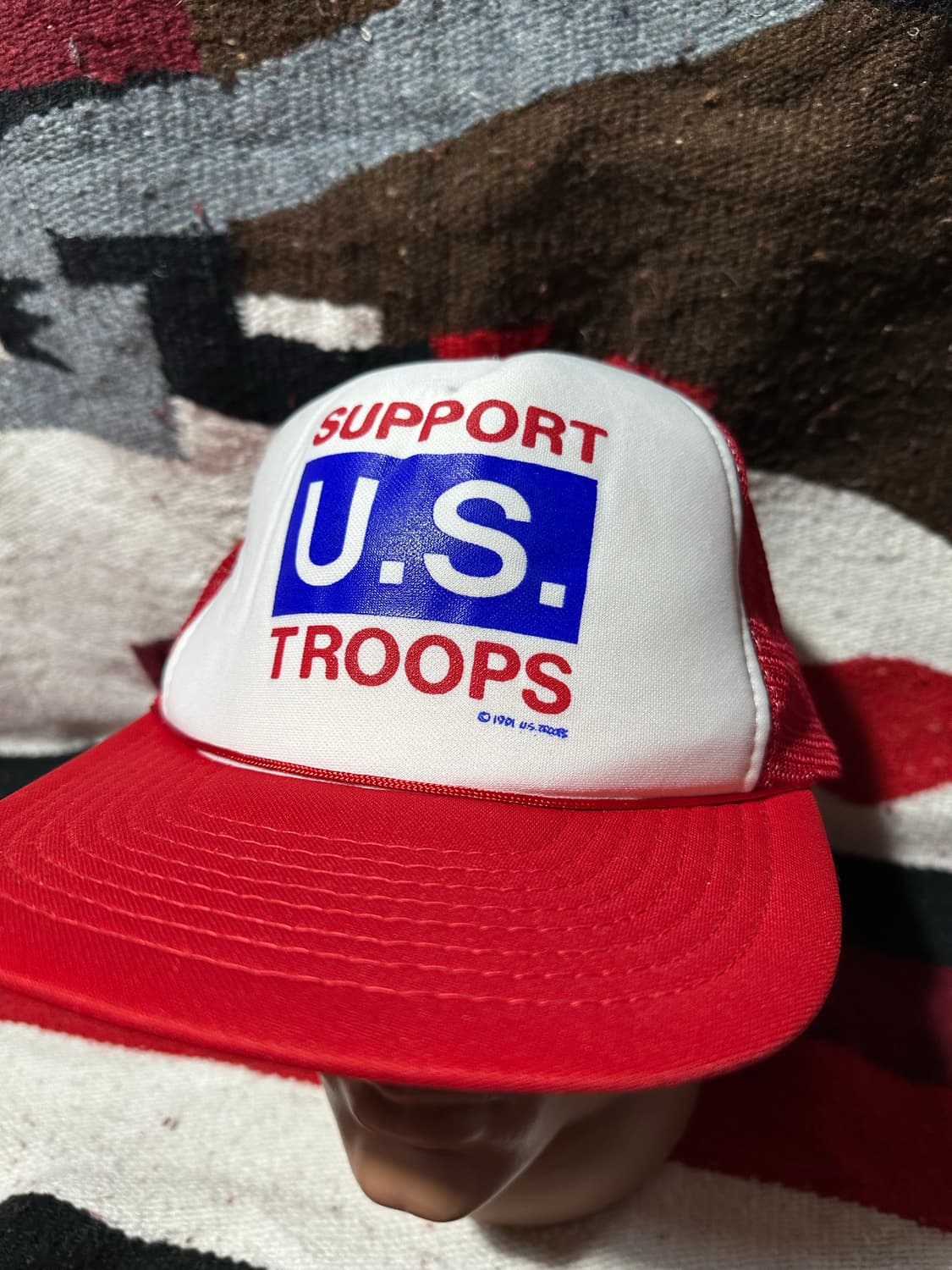 [빈티지] •Vintage Support Trucker Cap 상품이미지2