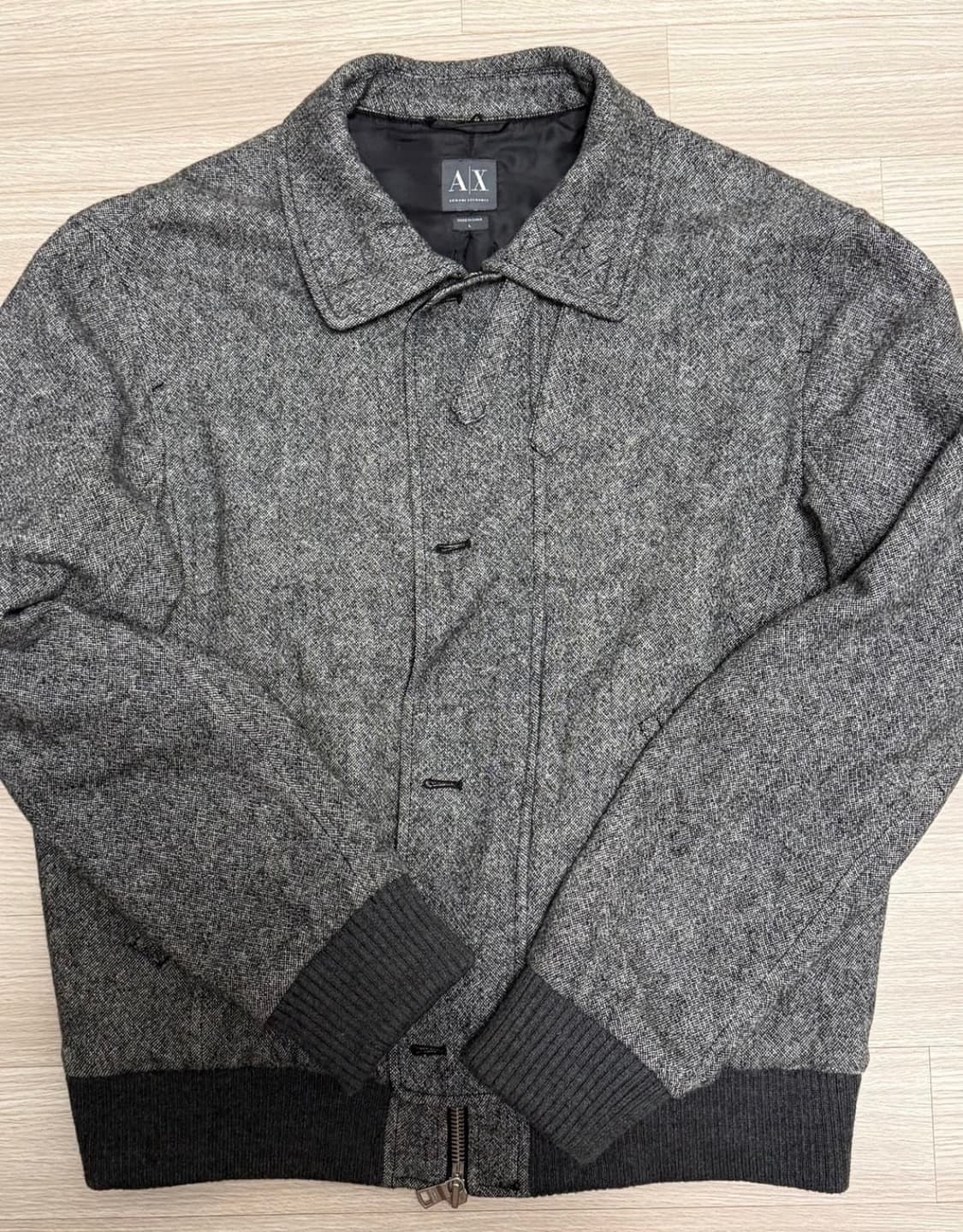 아르마니 익스체인지 퍼 카라 자켓 L 상품이미지4