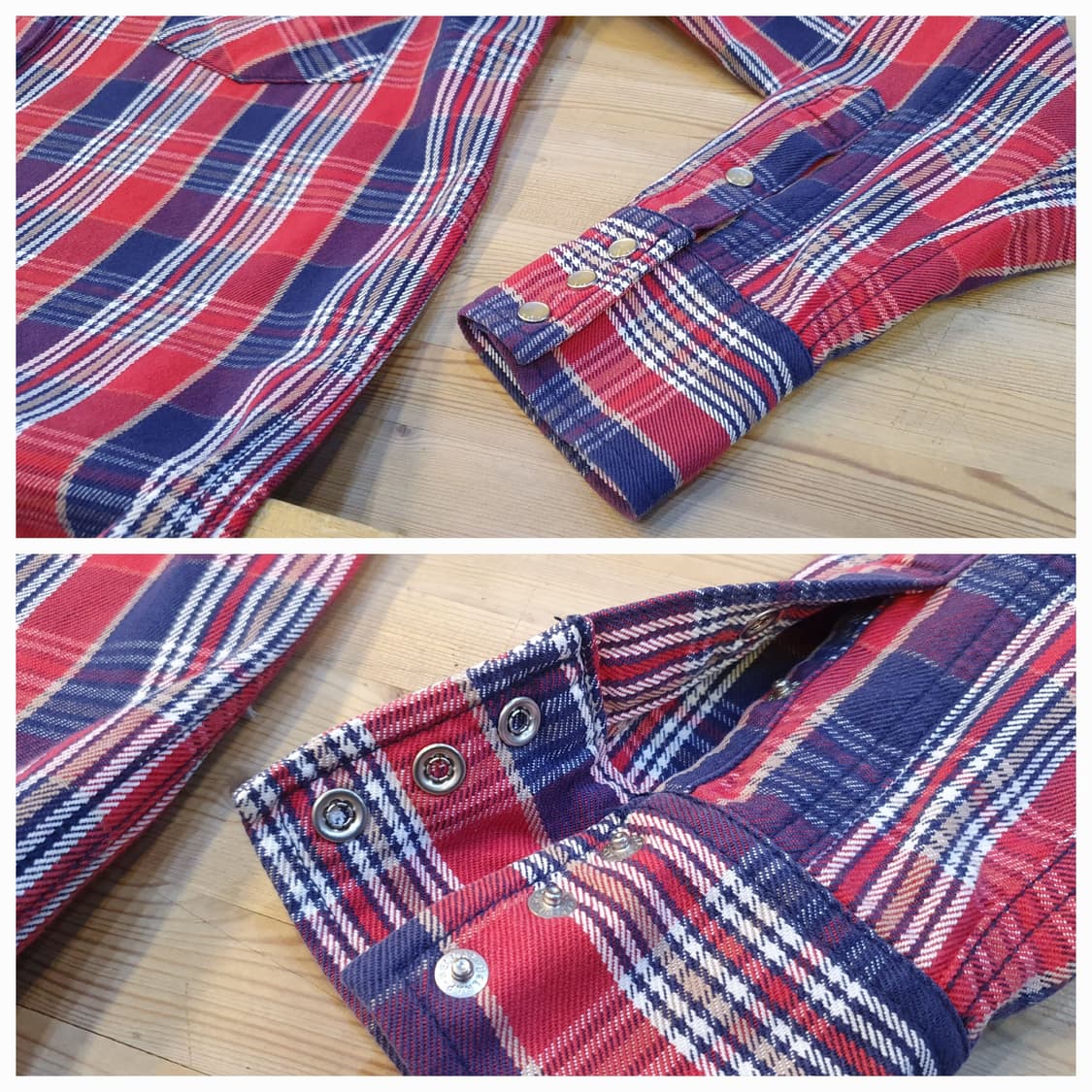 95.리바이스 융 체크남방  상품이미지6