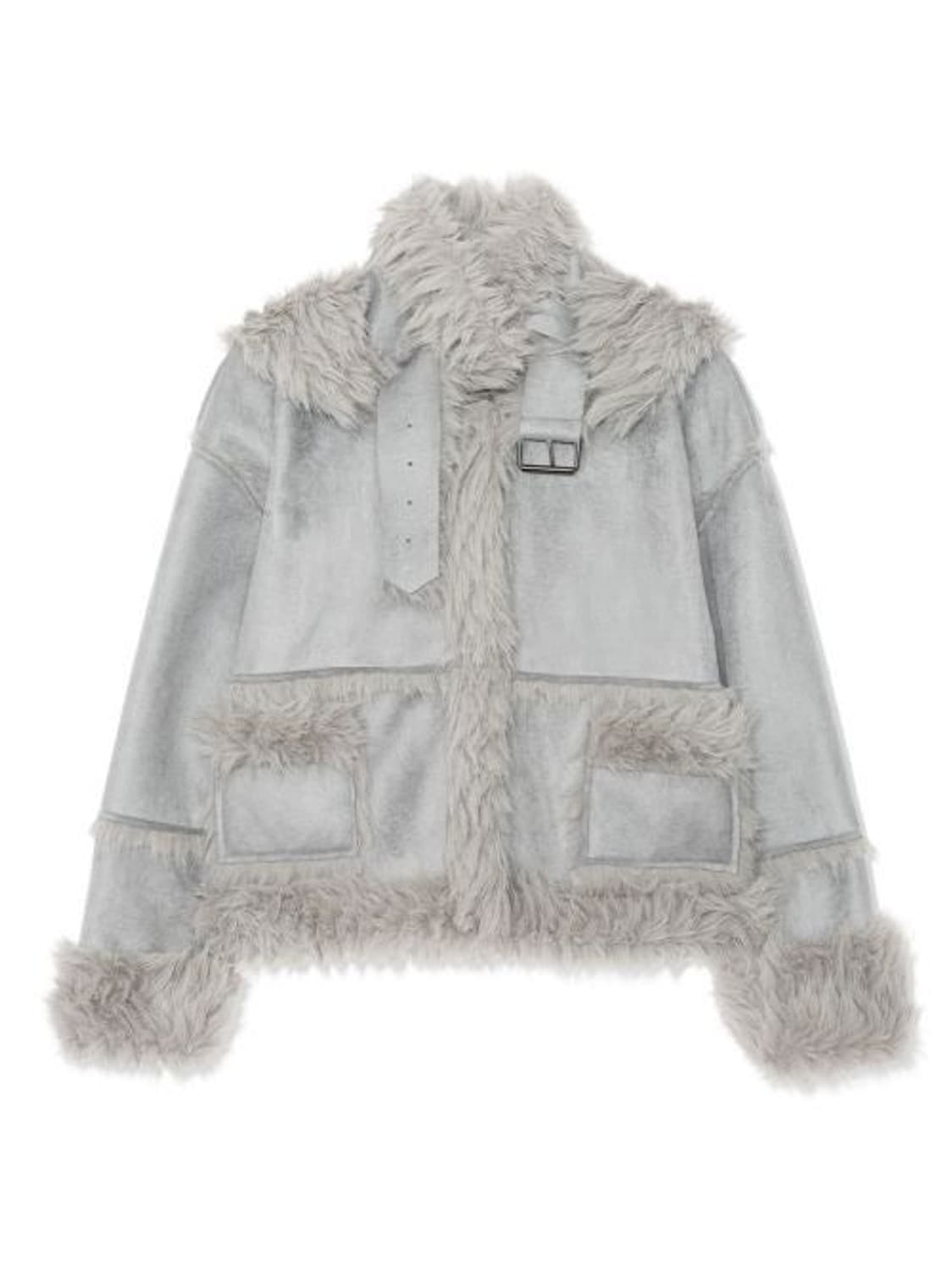 어글리쉐도우 리버시블 무스탕 상품이미지1