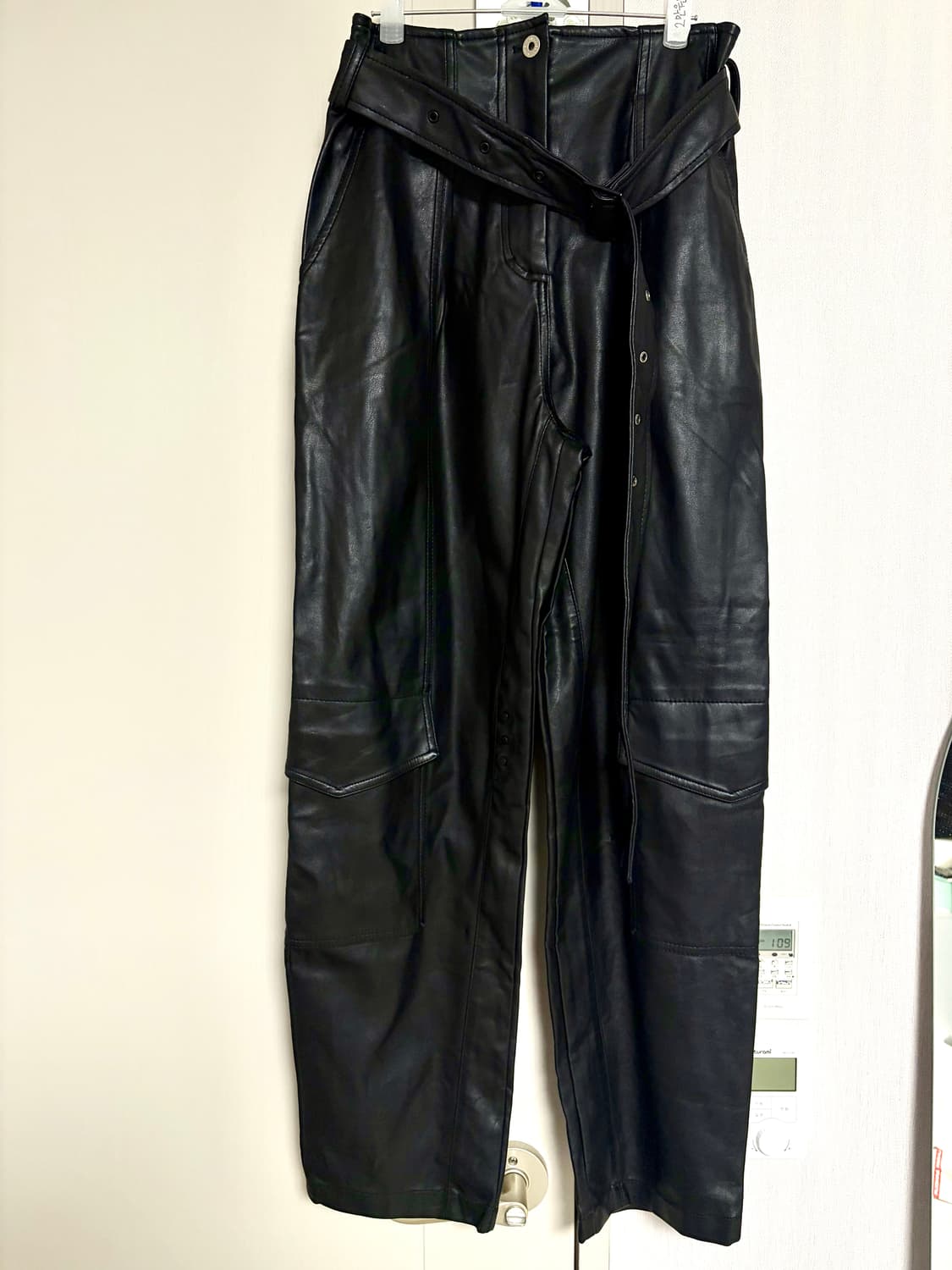 로우클래식 레더팬츠 M 상품이미지1
