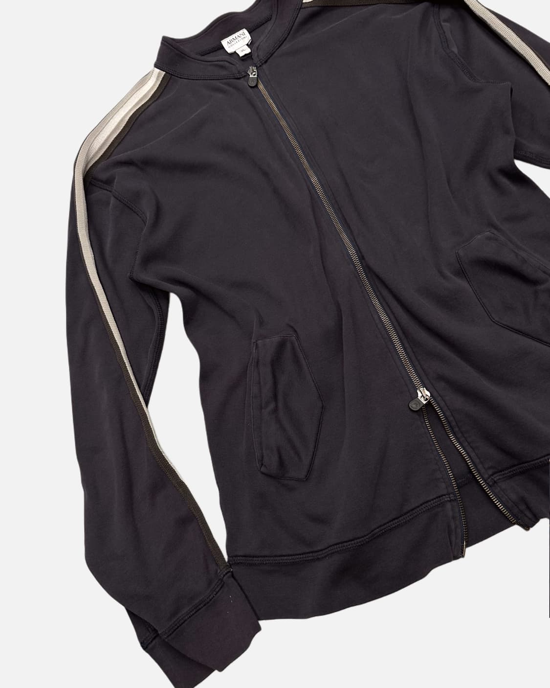 ARMANI grey sweat 2way zip-up 상품이미지2