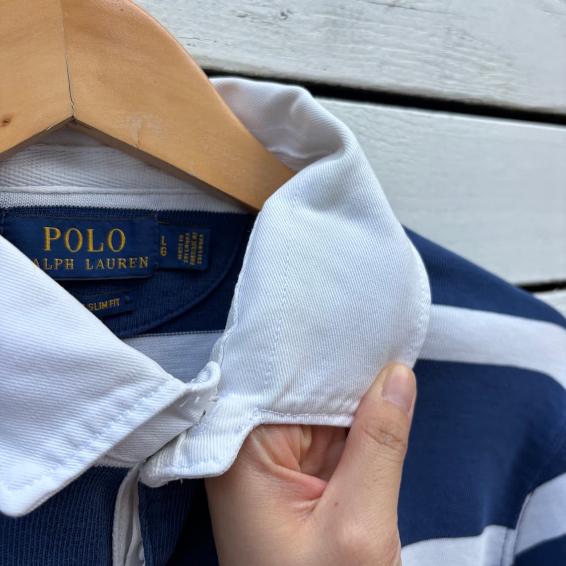 Polo 폴로 스트라이프 럭비티 롱슬리브 상품이미지5
