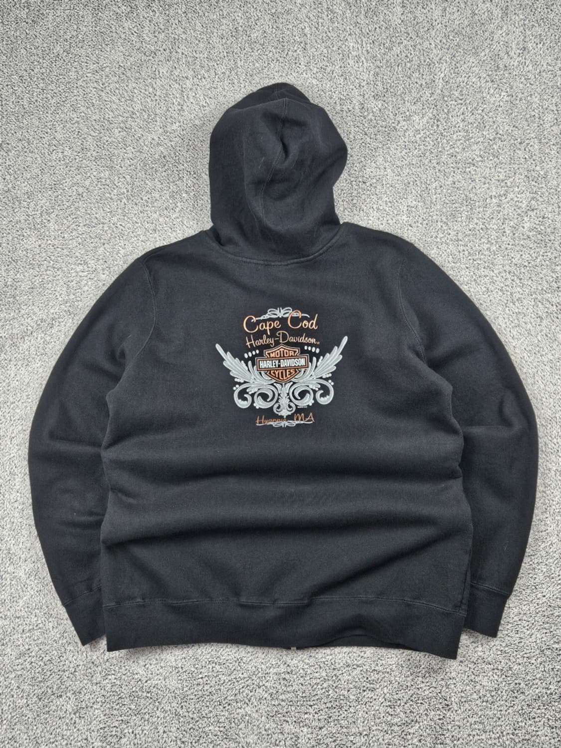 할리데이비슨 스몰로고 프린팅 후드 집업 ( L ) / 10446 상품이미지1
