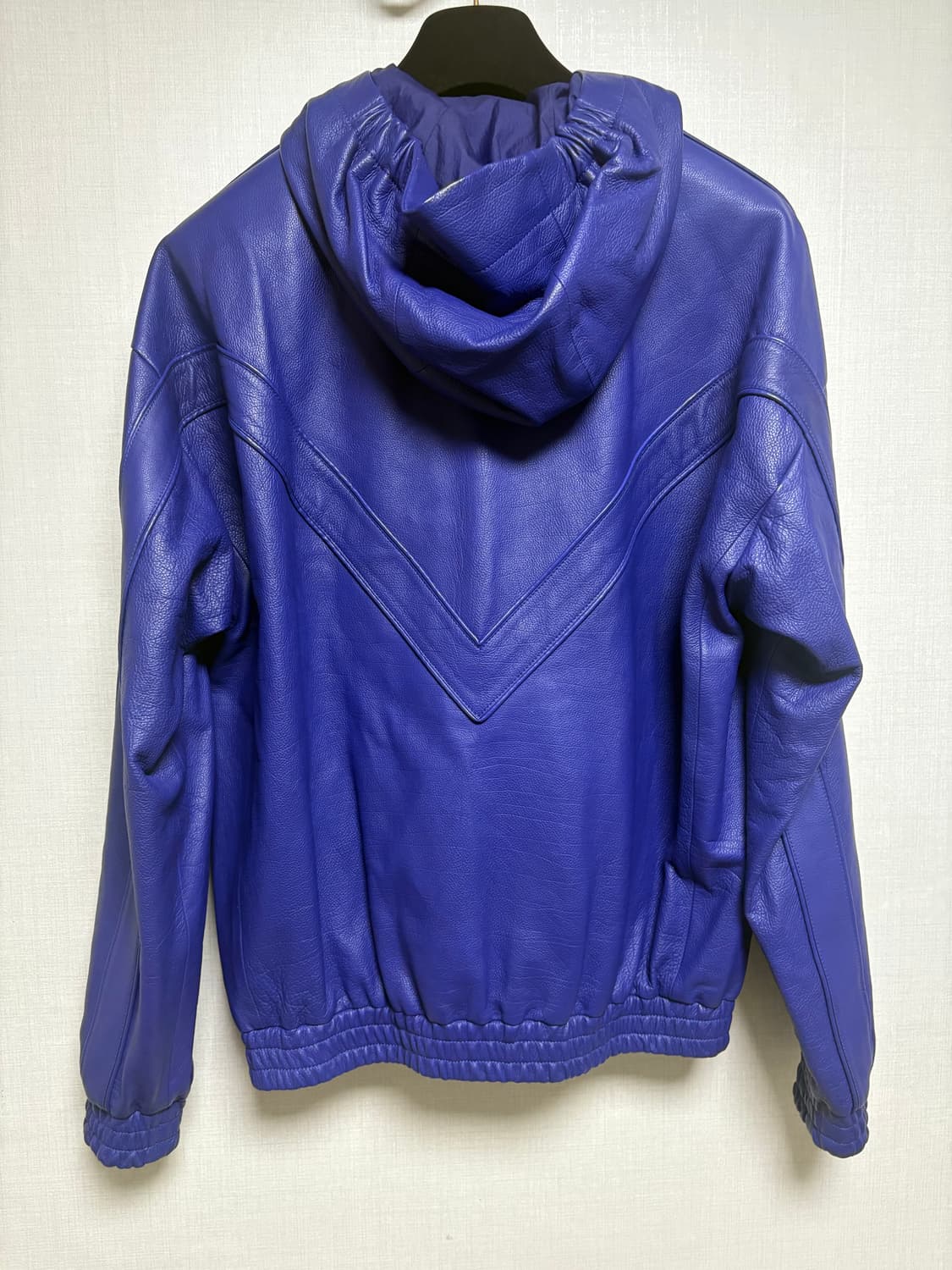 [새상품] 루이비통 레더 트랙 블루종 자켓 상품이미지2