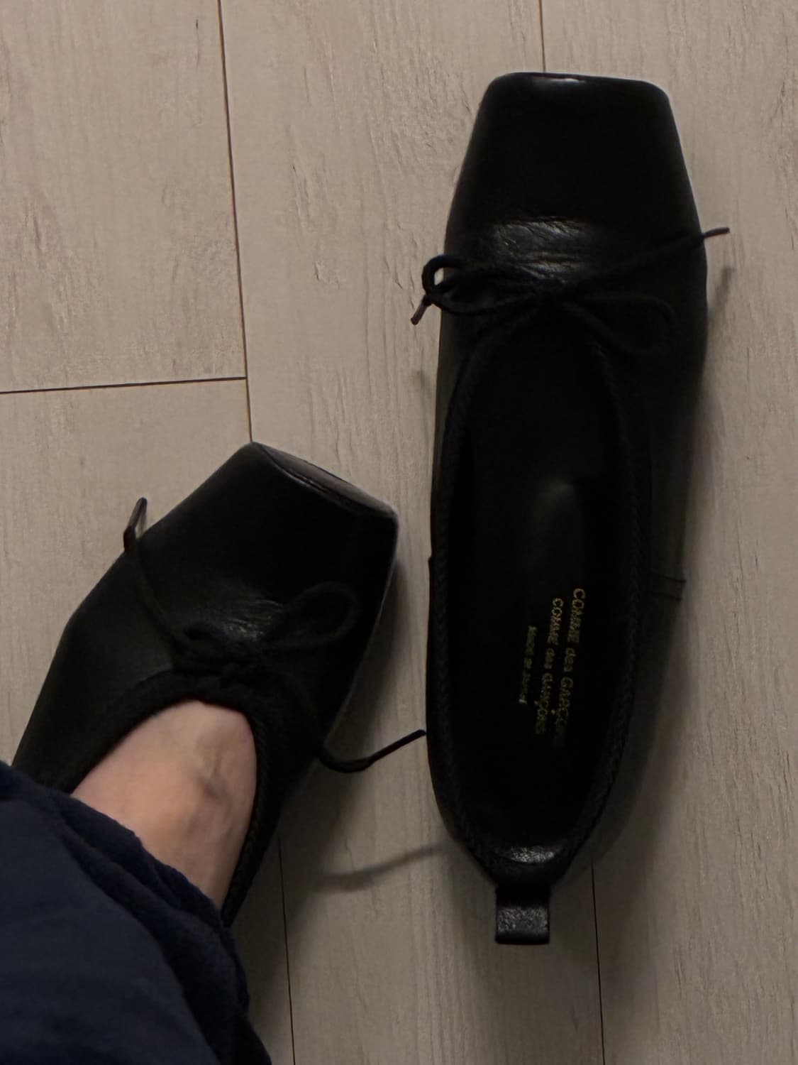 꼼데가르송 플랫슈즈 상품이미지4