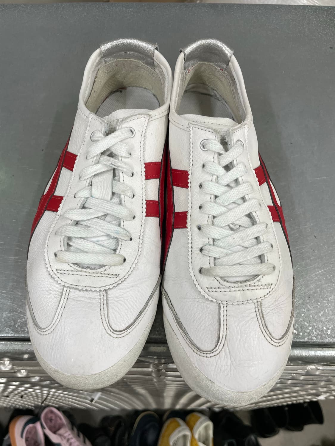 오니츠카타이거 멕시코66 화이트 레드 260  상품이미지5