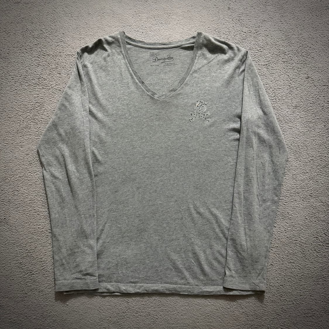 Skull stud long sleeve 상품이미지1