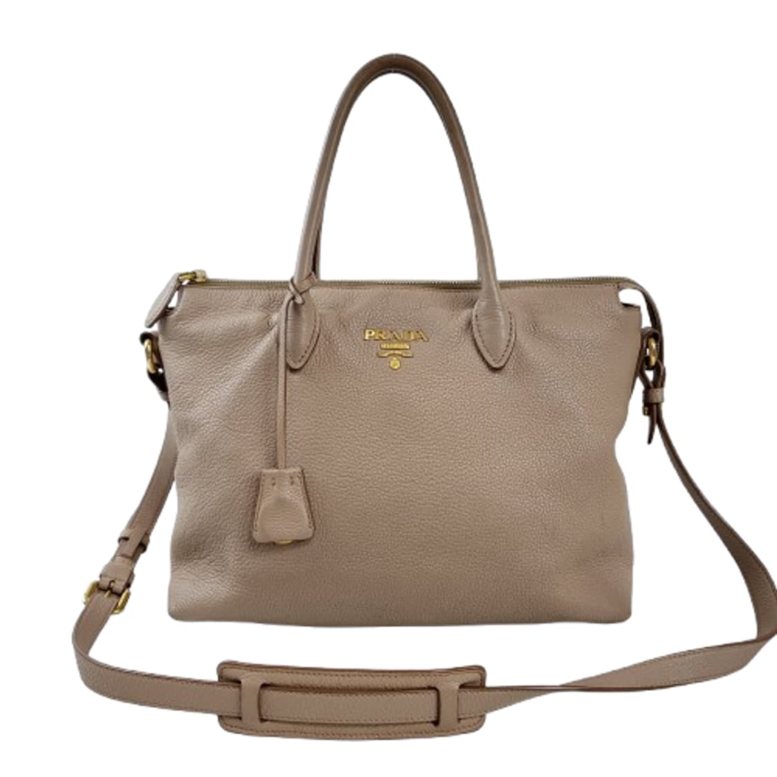 정품 프라다 비텔로 다이노 베이지 2-WAY 백 상품이미지1