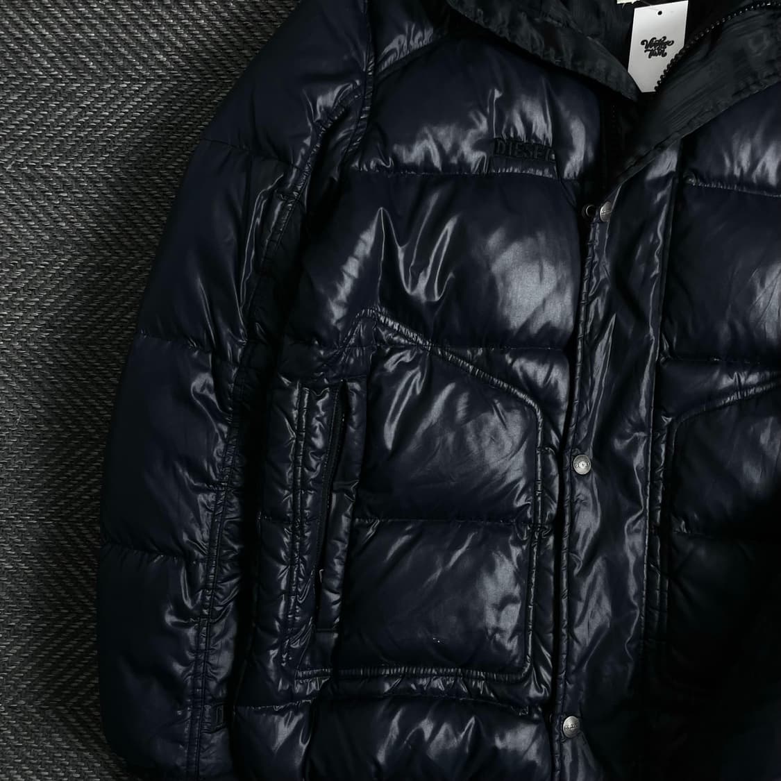 디젤 Y2K 빈티지 글로시 다운 푸퍼 패딩y 3637 상품이미지3