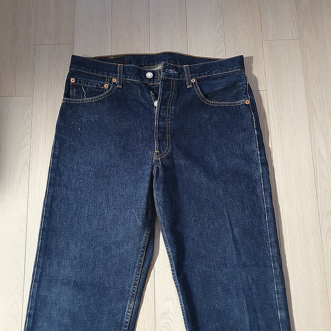 리바이스 501-0101  데님 진 팬츠 청바지 빈티지 인디고 진청 상품이미지3