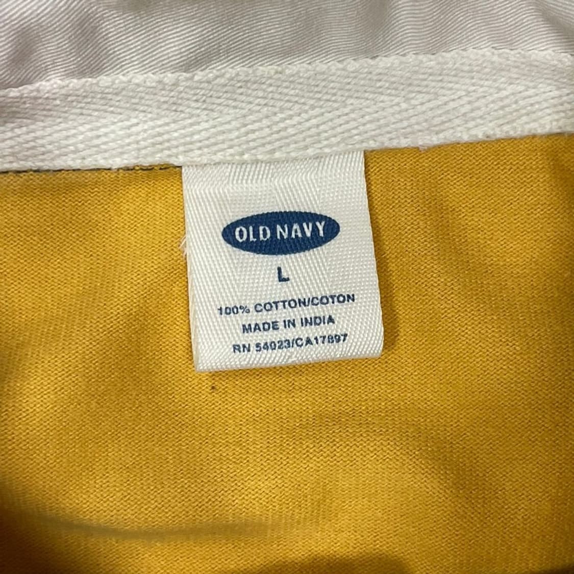 올드 네이비 배색 코튼 럭비 티셔츠 v0324 상품이미지5