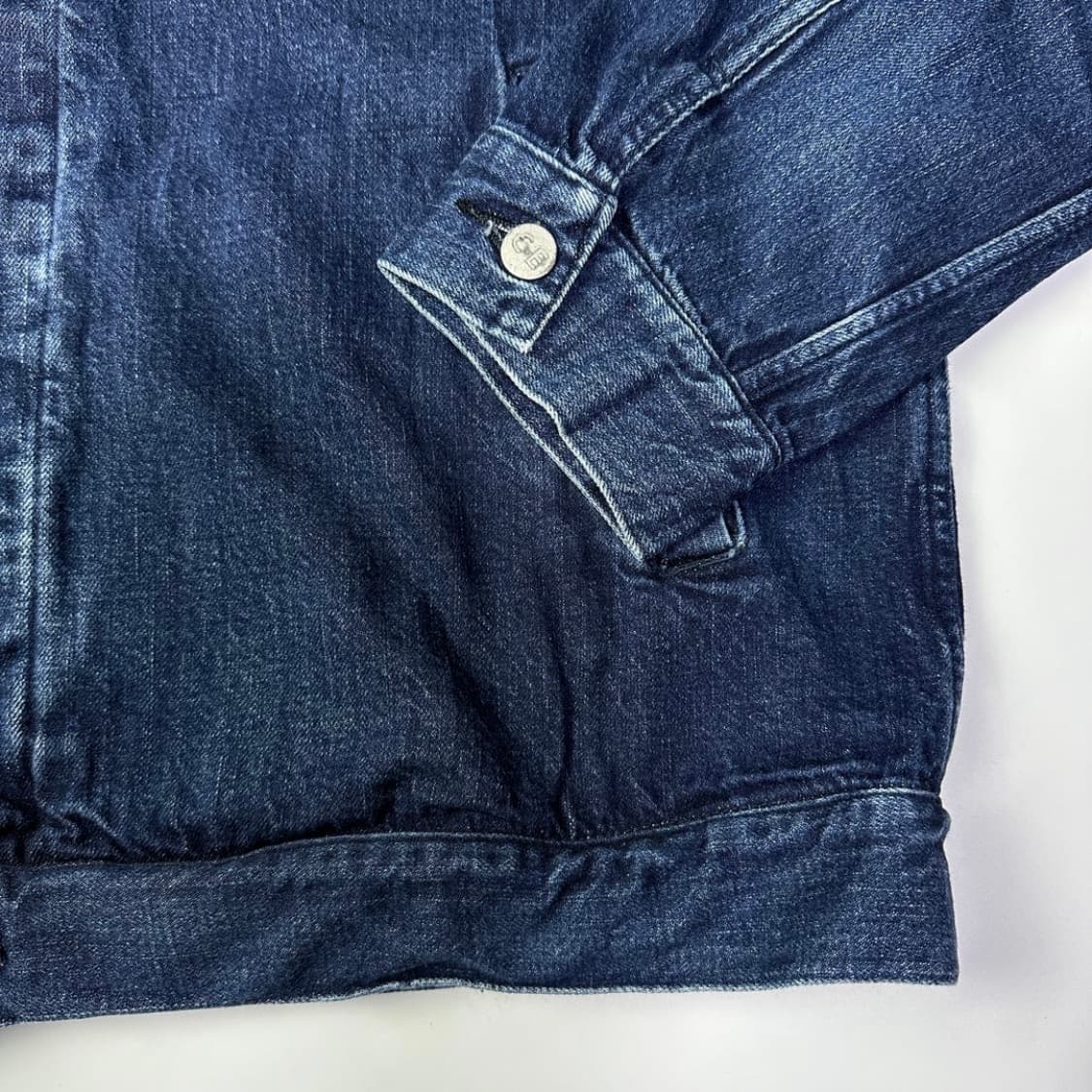 카브엠트 미니멀 데님 자켓 상품이미지6