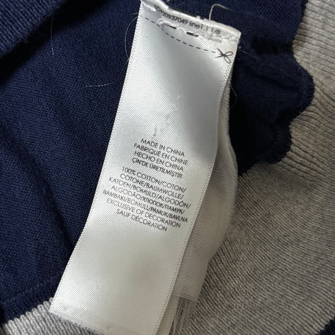 폴로 랄프로렌 니트 집업 네이비 M 상품이미지7