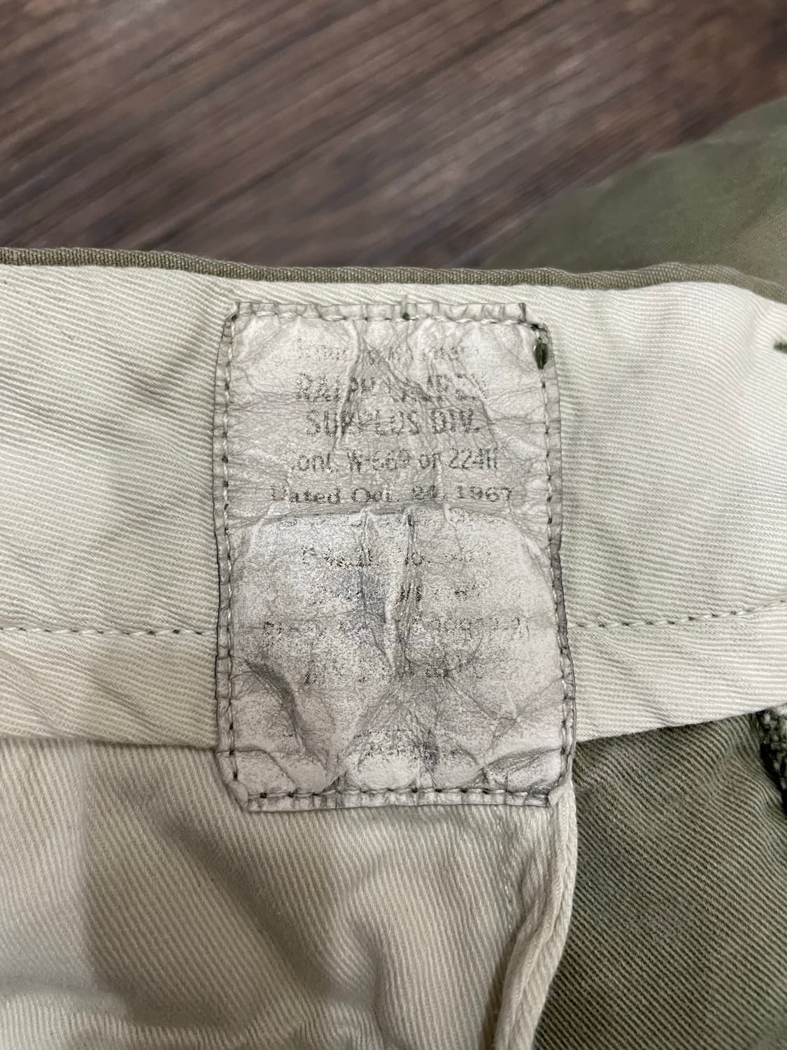 폴로 랄프로렌 마운틴 슬림핏 카고 팬츠 올리브 상품이미지7