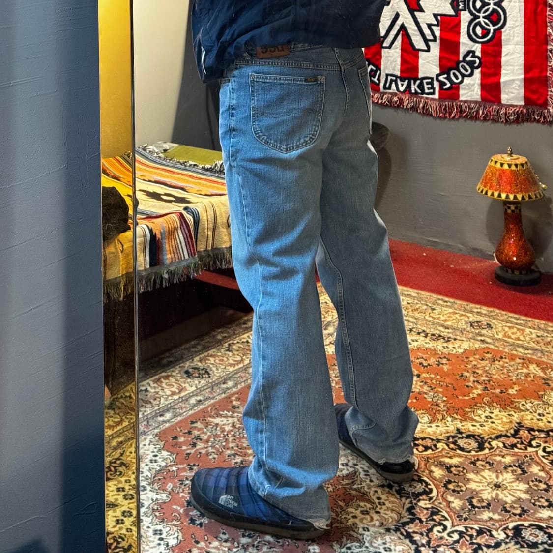 Lee 90s 데님팬츠 쌍방울 연청 (36) 상품이미지10