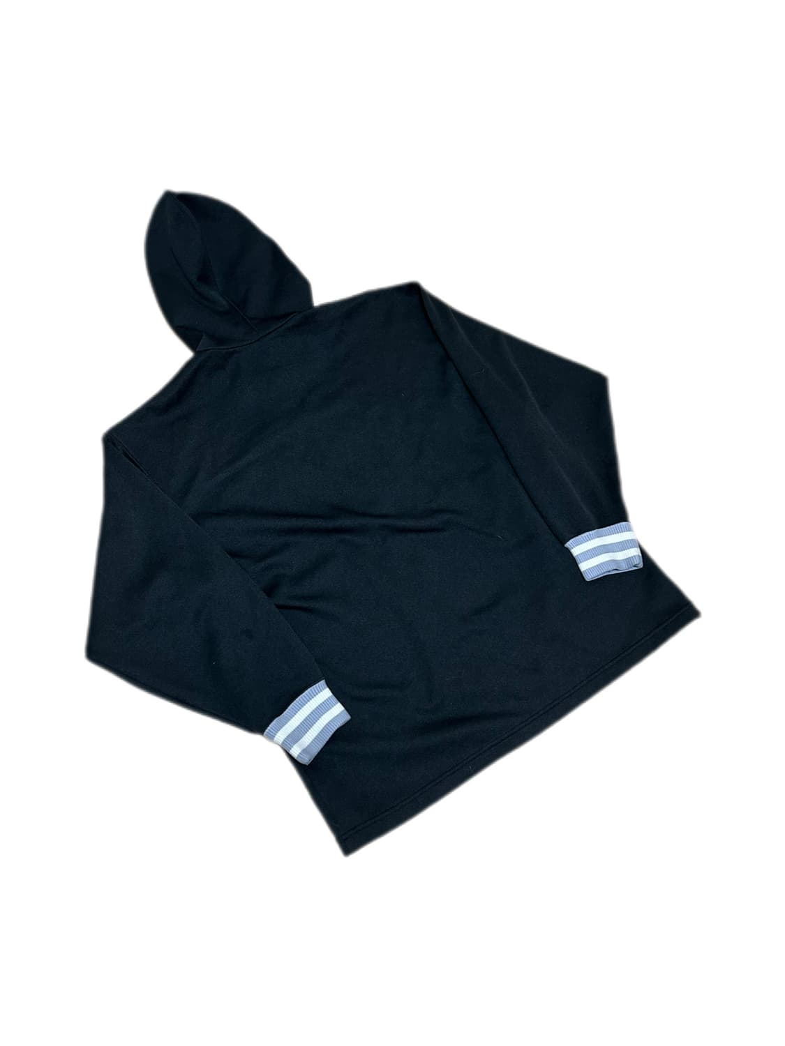 아디다스 데상트 재팬 80s 오버핏 블랙 그레이 후드집업 상품이미지3